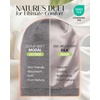 image:imageOLESILK 100 Mulberry Silk Bonnet for Sleeping Women Hair Wrap for Curly Hair Care Real Silk Not Satin PinkPearl Grey
