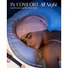 image:imageOLESILK 100 Mulberry Silk Bonnet for Sleeping Women Hair Wrap for Curly Hair Care Real Silk Not Satin PinkPink