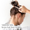 image:imageOLESILK 100 Mulberry Silk Hair Ties No Damage Scrunchies for Women 5 Pack  No Pull Soft Smooth No Crease No Dent Skinny Gentle for Thin Fine Thick Curly Hair All Day Hold Sleep FriendlyBlack  Taupe  Light Plum