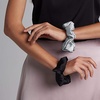 image:imageOLESILK 100 Mulberry Silk Scrunchies for Women Hair Ties No Damage 3 Pack  Smooth Glide SleepReady Tames Frizz Wakes Sleek  On Curly Wavy Fine amp Straight  Softer Overnight Gentle Secure Hold3pcs  BlackLight GreyGrey
