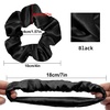 image:imageOLESILK 100 Mulberry Silk Scrunchies for Women Hair Ties No Damage 3 Pack  Smooth Glide SleepReady Tames Frizz Wakes Sleek  On Curly Wavy Fine amp Straight  Softer Overnight Gentle Secure Hold3pcs  BlackLight GreyGrey