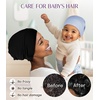 image:imageOLESILK Silk Baby Bonnet for 06 Months  100 Mulberry Silk Toddler Hair Bonnet Adjustable Night Cap for SleepingBlue