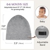 image:imageOLESILK Silk Baby Bonnet for 06 Months  100 Mulberry Silk Toddler Hair Bonnet Adjustable Night Cap for SleepingLight Grey