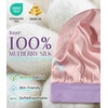 image:imageOLESILK Silk Baby Bonnet for 06 Months  100 Mulberry Silk Toddler Hair Bonnet Adjustable Night Cap for SleepingPurple