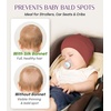 image:imageOLESILK Silk Baby Bonnet for 06 Months  100 Mulberry Silk Toddler Hair Bonnet Adjustable Night Cap for SleepingRed