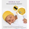 image:imageOLESILK Silk Baby Bonnet for 06 Months  100 Mulberry Silk Toddler Hair Bonnet Adjustable Night Cap for SleepingYellow
