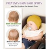 image:imageOLESILK Silk Baby Bonnet for 06 Months  100 Mulberry Silk Toddler Hair Bonnet Adjustable Night Cap for SleepingYellow