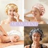image:imageOLESILK Silk Bonnet for Sleeping Women 22 Momme  100 Mulberry Double Layer Silk Night Sleep Cap Hair Wrap for Hair Care