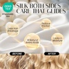 image:imageOLESILK Silk Bonnet for Sleeping Women 22 Momme  100 Mulberry Double Layer Silk Night Sleep Cap Hair Wrap for Hair Care