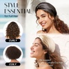 image:imageOLESILK Silk Hair Bonnet for Sleeping Women 100 Mulberry Silk AntiFrizz  22Momme Doublesided Silk for Fine to Medium Curly Wavy Straight Hair Luxurious Overnight Wake up Silky Smooth WashableBlack