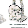 image:imageOLESILK Silk Sleep Mask 100 Mulberry Silk Eye Mask for Sleeping Double Layer Filling and Elastic Strap Travel and Nap Soft Eye Cover Eyeshade with Luxury Bag and Ear Plugs PinkPattern 3
