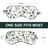 image:imageOLESILK Silk Sleep Mask 100 Mulberry Silk Eye Mask for Sleeping Double Layer Filling and Elastic Strap Travel and Nap Soft Eye Cover Eyeshade with Luxury Bag and Ear Plugs PinkPattern 3