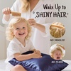 image:imageOLESILK Toddler 100 Mulberry Silk Pillowcase Zipper 13x 18 Ivory  Both Sides 19 Momme Pure Natural Silk Smooth Soft and Breathable for Baby Girls and Boys Hair and Skin Care Travel SizeNavy