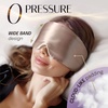 image:imageSilk Sleep Mask Soft Pressureless 100 Mulberry Silk for Eye Skin Anti Wrinkles Large Size for Total Blackout Adjustable Wide Velcro Ear Cover PrintCamel