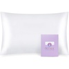 image:imageOLESILK Toddler 100 Mulberry Silk Pillowcase Zipper 13x 18 Ivory  Both Sides 19 Momme Pure Natural Silk Smooth Soft and Breathable for Baby Girls and Boys Hair and Skin Care Travel SizeWhite