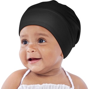 image:imageOLESILK Silk Baby Bonnet for 06 Months  100 Mulberry Silk Toddler Hair Bonnet Adjustable Night Cap for SleepingBlack