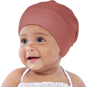 image:imageOLESILK Silk Baby Bonnet for 06 Months  100 Mulberry Silk Toddler Hair Bonnet Adjustable Night Cap for SleepingRed
