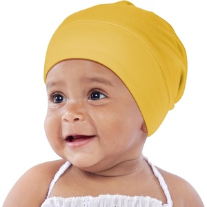image:imageOLESILK Silk Baby Bonnet for 06 Months  100 Mulberry Silk Toddler Hair Bonnet Adjustable Night Cap for SleepingYellow