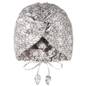 image:imageOLESILK Silk Hair Bonnet for Sleeping Women 100 Mulberry Silk AntiFrizz  22Momme Doublesided Silk for Fine to Medium Curly Wavy Straight Hair Luxurious Overnight Wake up Silky Smooth WashableLetter C