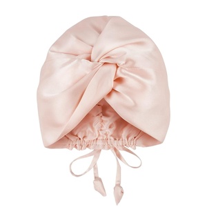 image:imageOLESILK Silk Hair Bonnet for Sleeping Women 100 Mulberry Silk AntiFrizz  22Momme Doublesided Silk for Fine to Medium Curly Wavy Straight Hair Luxurious Overnight Wake up Silky Smooth WashableBlush Pink
