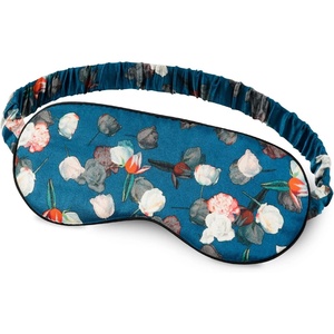 image:imageOLESILK Silk Sleep Mask 100 Mulberry Silk Eye Mask for Sleeping Double Layer Filling and Elastic Strap Travel and Nap Soft Eye Cover Eyeshade with Luxury Bag and Ear Plugs PinkPattern 1